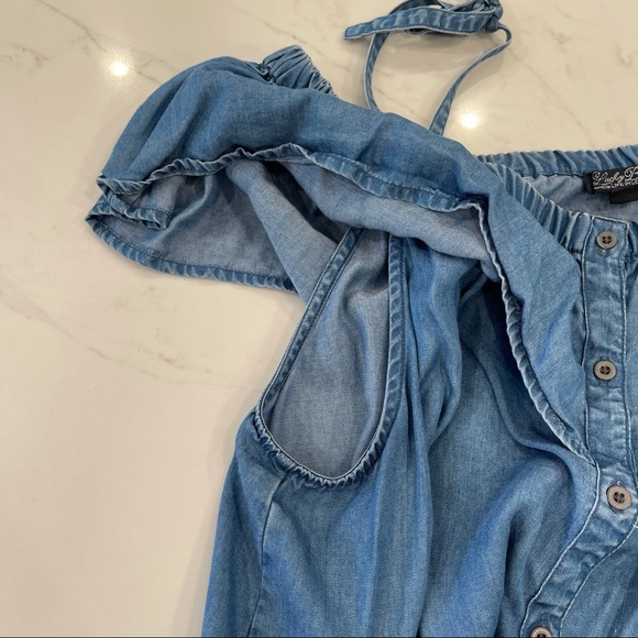 🎉HOST PICK🎉 Lucky Brand Jean top w/buttons - Picture 13 of 16